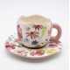 Porcelain Mug & Saucer
